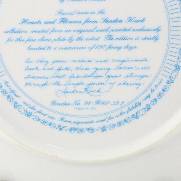 "The Tea Party" Collectible Plate - Picture 12 of 12